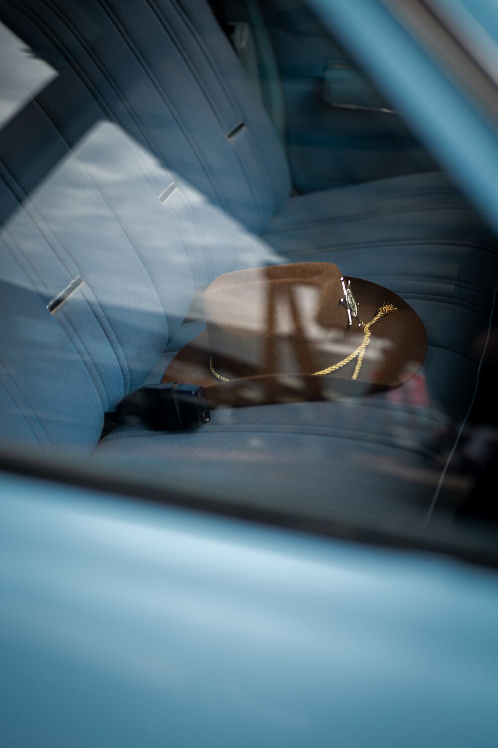 Reflets bleus